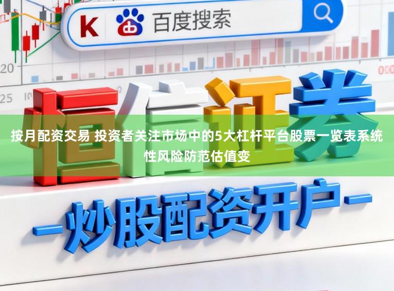 按月配资交易 投资者关注市场中的5大杠杆平台股票一览表系统性风险防范估值变