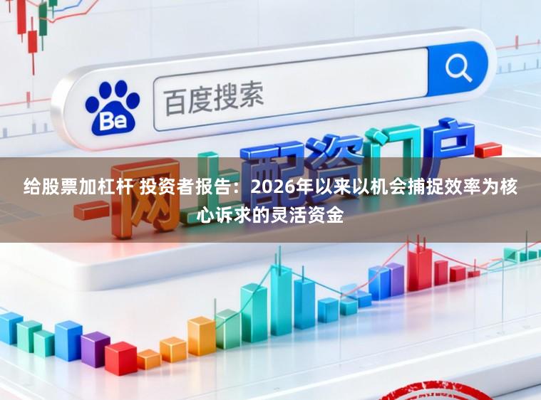 给股票加杠杆 投资者报告：2026年以来以机会捕捉效率为核心诉求的灵活资金